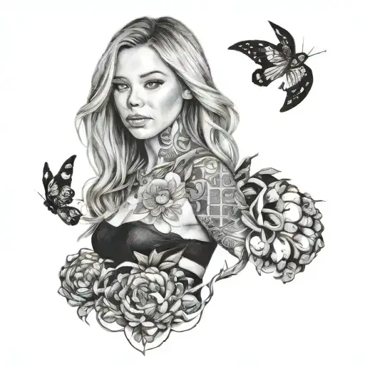 sydney sweeney tattoo design idea