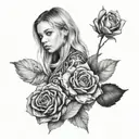 sydney sweeney tattoo design idea