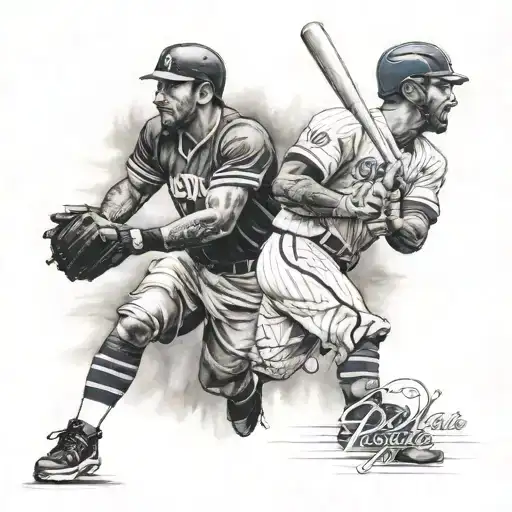 philadelphia sports themed tattoo design idea