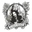 Alice In Chains  tattoo design idea