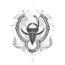 aviation tattoo design idea