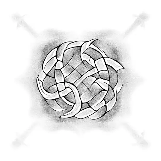 Celtic Knot tattoo design idea