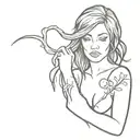 survivor sexual abuse  tattoo design idea