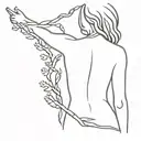 survivor sexual abuse  tattoo design idea