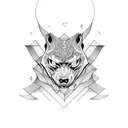 danger tattoo design idea