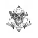 danger tattoo design idea