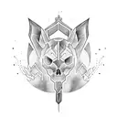 danger tattoo design idea