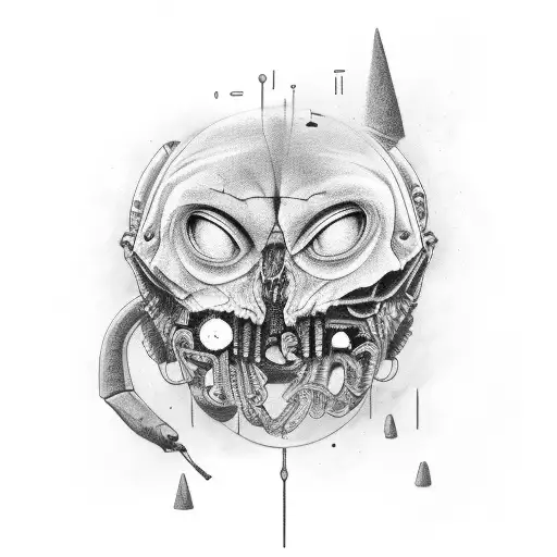 human psychology tattoo design idea