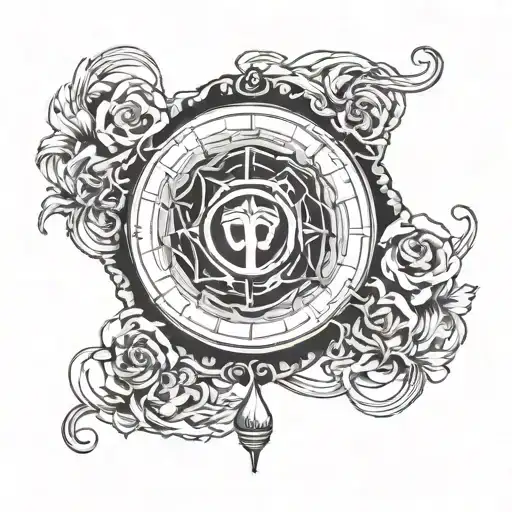 aphex twin  tattoo design idea