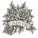 Mother's Day "Jadyn" "Devon" tattoo design idea