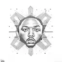 kendrick lamar lyrics tattoo design idea