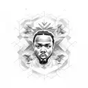 kendrick lamar lyrics tattoo design idea