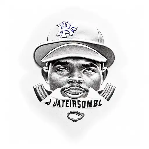 Jackie Robinson and negro league history tattoo design idea