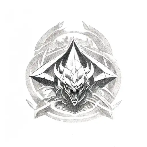Elder Scrolls Logo, Pokemon, Dragon Ball, Critical Role tattoo design idea