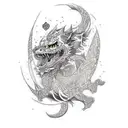 kirito tattoo design idea