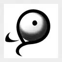 a sports ghost with a volleyball tattoo design idea