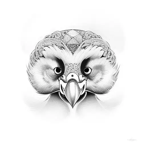 pato donalds tattoo design idea