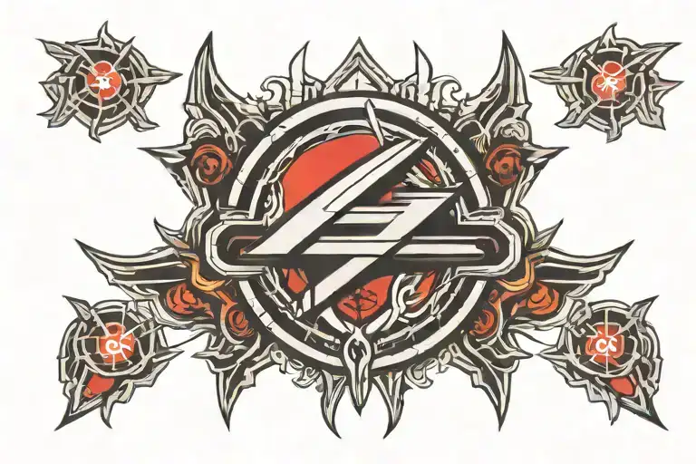 Mass Effect N7 logo tattoo design idea