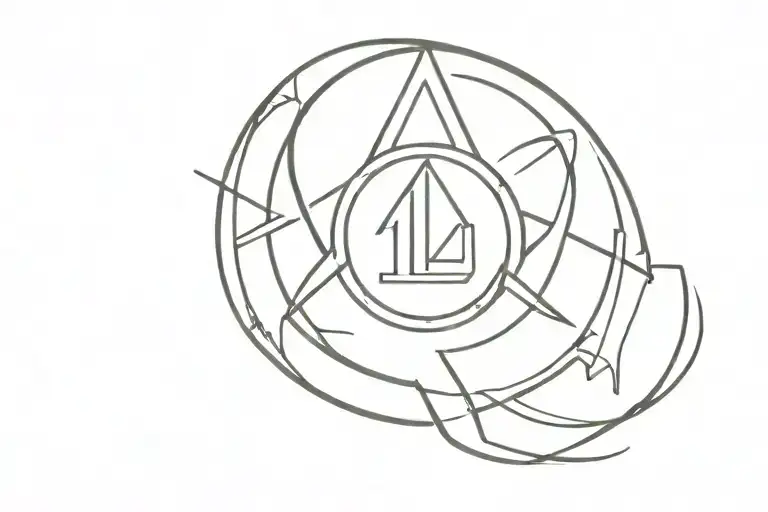 Mass Effect N7 logo tattoo design idea