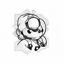 Mario plumber tattoo design idea