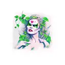 Poison ivy batman tattoo design idea