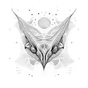 manta ray tattoo design idea