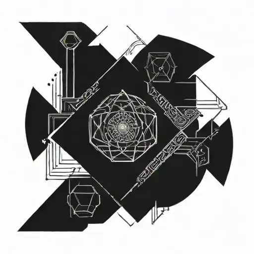 pagan baltic signs tattoo design idea