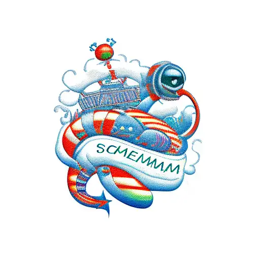 seaman, love my family,  tattoo design idea