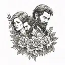 the last of us   tattoo design idea