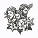 the last of us   tattoo design idea