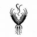 22, self love, spiritual strength, phoenix tattoo design idea