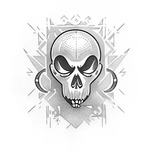 Lara Croft pistols  tattoo design idea