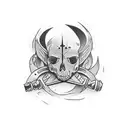 Lara Croft  tattoo design idea