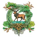 loki Yggdrasil tattoo design idea