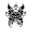 Foo Dog tattoo design idea