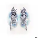 Apollo and Artemis  tattoo design idea