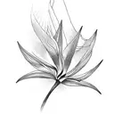 Bird of Paradise tattoo design idea