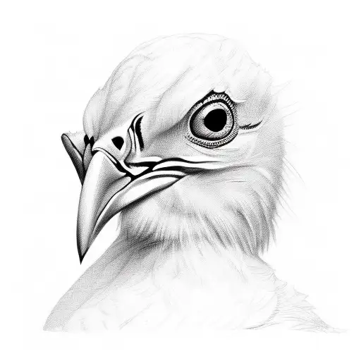 chick with number 16 tattoo design idea