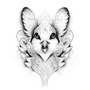 chick with number 16 tattoo design idea