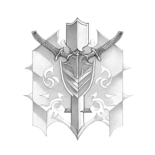 sword  tattoo design idea