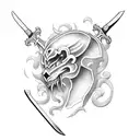 sword  tattoo design idea
