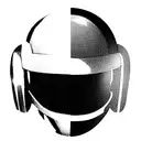 daft punk helmet  tattoo design idea