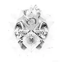 gemini tattoo design idea