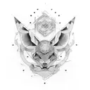 gemini tattoo design idea