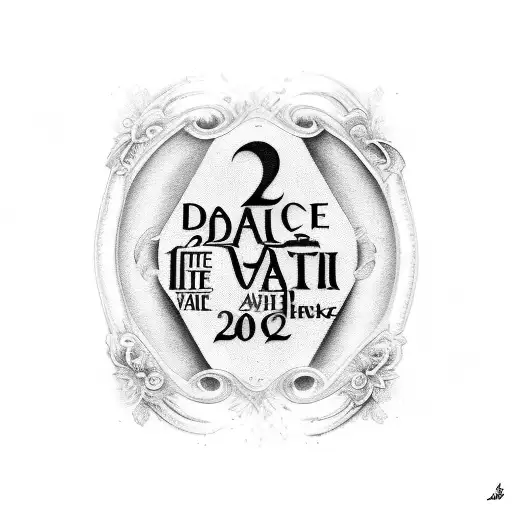 elegant tattoo of the date 27.03.2022 with the phrase forever and always  tattoo design idea