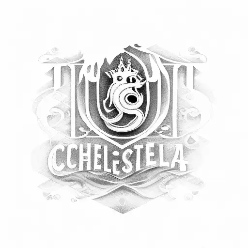 chelsea fc 2008 tattoo design idea