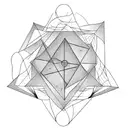 triangle square circle vector tattoo design idea