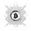 gun with Bitcoin Symbol  tattoo design idea
