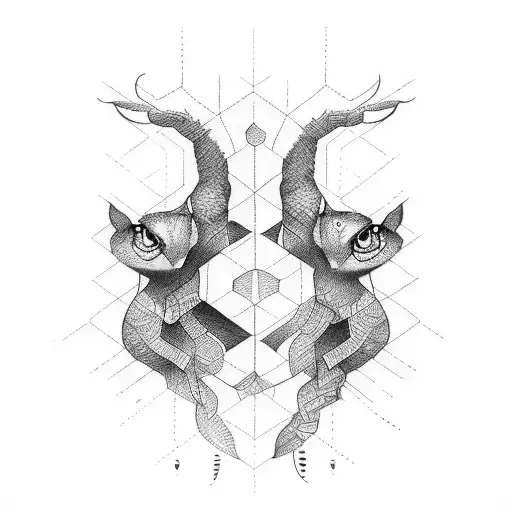 vertical word tattoo design idea