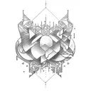 vertical word tattoo design idea